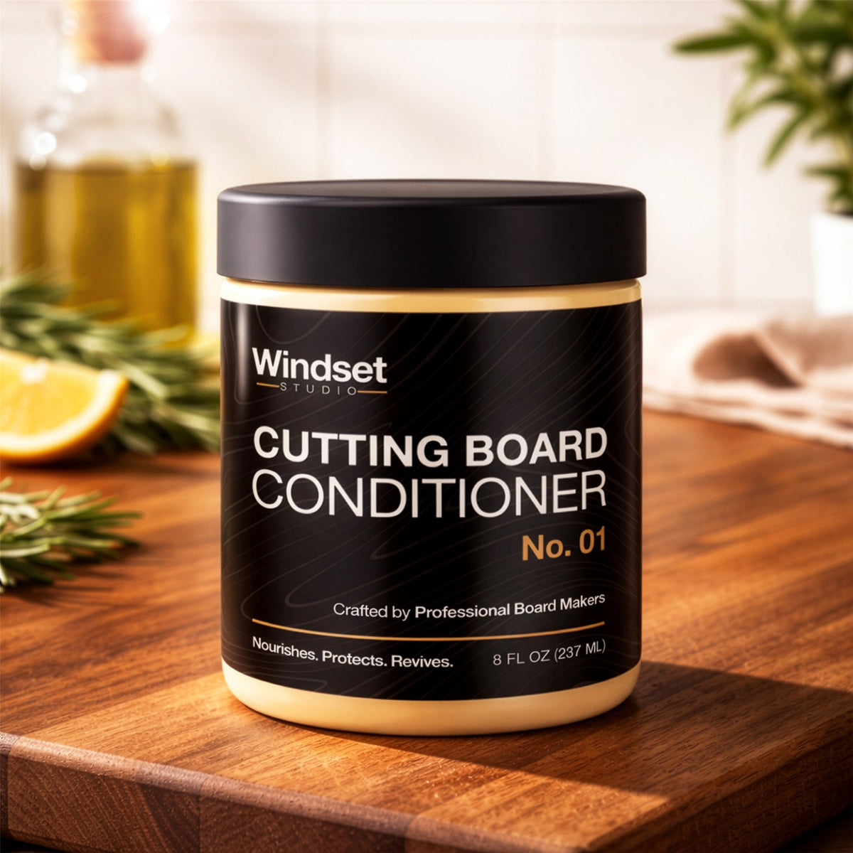 Windset Studio wood board conditioner for regular board care